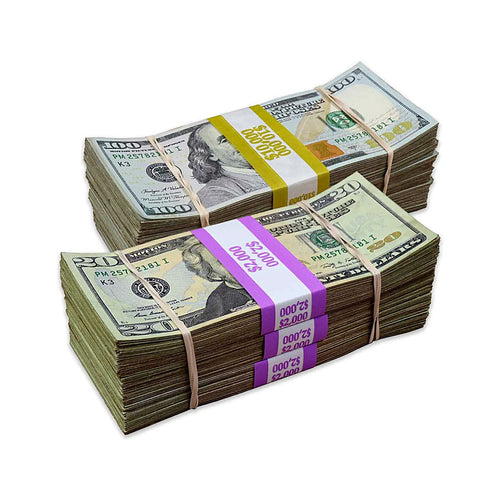 $12K Full Print ($100,20 Bills)
