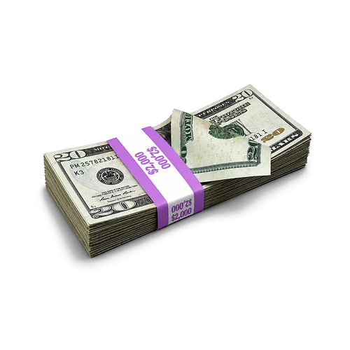$2K Full Print ($20 Bills)